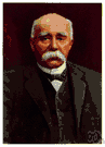 Clemenceau - French statesman who played a key role in negotiating the Treaty of Versailles (1841-1929)