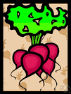 vegetable matter - matter produced by plants or growing in the manner of a plant