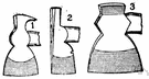 broad hatchet - a short-handled hatchet with a broad blade opposite a hammerhead