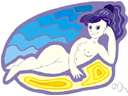 water nymph - (Greek mythology) any nymph of the water