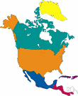 North American - a native or inhabitant of North America