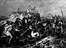 battle of Saratoga - a battle during the American Revolution (1777)