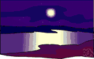 moonlight - the light of the Moon