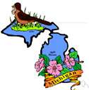 Alpena - a town in northern Michigan on an arm of Lake Huron