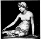 Salmacis - nymph who merged with Hermaphroditus to form one body