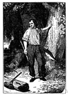 frontiersman - a man who lives on the frontier
