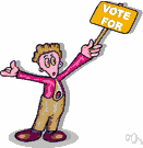 electioneering - the campaign of a candidate to be elected