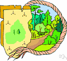 unimproved - (of land) not cleared of trees and brush