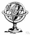 celestial sphere - the apparent surface of the imaginary sphere on which celestial bodies appear to be projected