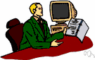 paymaster - a person in charge of paying wages