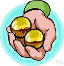 manipulate - hold something in one's hands and move it