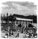 meeting place - a public facility to meet for open discussion
