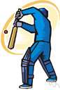 stroke - (sports) the act of swinging or striking at a ball with a club or racket or bat or cue or hand