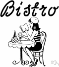 bistro - a small informal restaurant