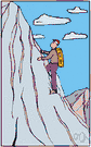 precipitousness - the property possessed by a slope that is very steep