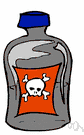 poisonous substance - any substance that causes injury or illness or death of a living organism