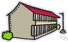 motel room - a sleeping room in a motel