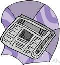 print media - a medium that disseminates printed matter