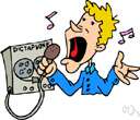 singing voice - the musical quality of the voice while singing