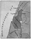 galilee - an area of northern Israel