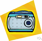 digital photography - a photographic method that stores the image digitally for later reproduction