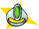 jadestone - a semiprecious gemstone that takes a high polish