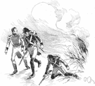 ground fire - a forest fire that burns the humus