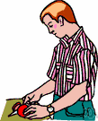 cooking apple - an apple used primarily in cooking for pies and applesauce etc