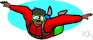 skydiver - a person who jumps from a plane and performs various gymnastic maneuvers before pulling the parachute cord