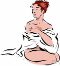 nude - a painting of a naked human figure