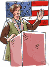 canvassing - persuasion of voters in a political campaign