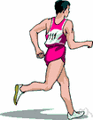track event - a footrace performed on a track (indoor or outdoor)