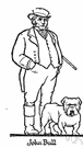 John Bull - a man of English descent