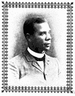 Booker Taliaferro Washington - United States educator who was born a slave but became educated and founded a college at Tuskegee in Alabama (1856-1915)