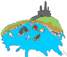 sewer water - water mixed with waste matter