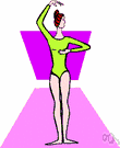ballet position - classical position of the body and especially the feet in ballet
