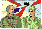 military leader - a leader of military forces