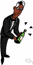 wine steward - a waiter who manages wine service in a hotel or restaurant