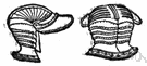 Casquet - a light open casque without a visor or beaver