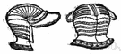casquetel - a light open casque without a visor or beaver