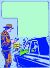 United States Border Patrol - the mobile law enforcement arm of the Immigration and Naturalization Service that detects and prevents illegal entry of aliens into the United States