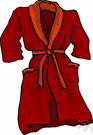 bathrobe - a loose-fitting robe of towelling