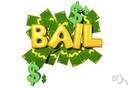 bail bond - (criminal law) money that must be forfeited by the bondsman if an accused person fails to appear in court for trial