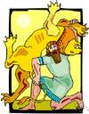 Gilgamesh - a legendary Sumerian king who was the hero of an epic collection of mythic stories