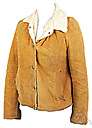 sheepskin coat - a coat made of sheepskin