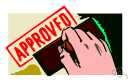 approbation - official approval