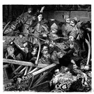 public violence - a public act of violence by an unruly mob