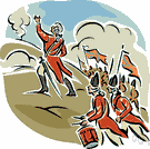 American War of Independence - the revolution of the American Colonies against Great Britain