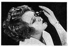 eye cup - a small vessel with a rim curved to fit the orbit of the eye