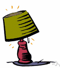 lampshade - a protective ornamental shade used to screen a light bulb from direct view